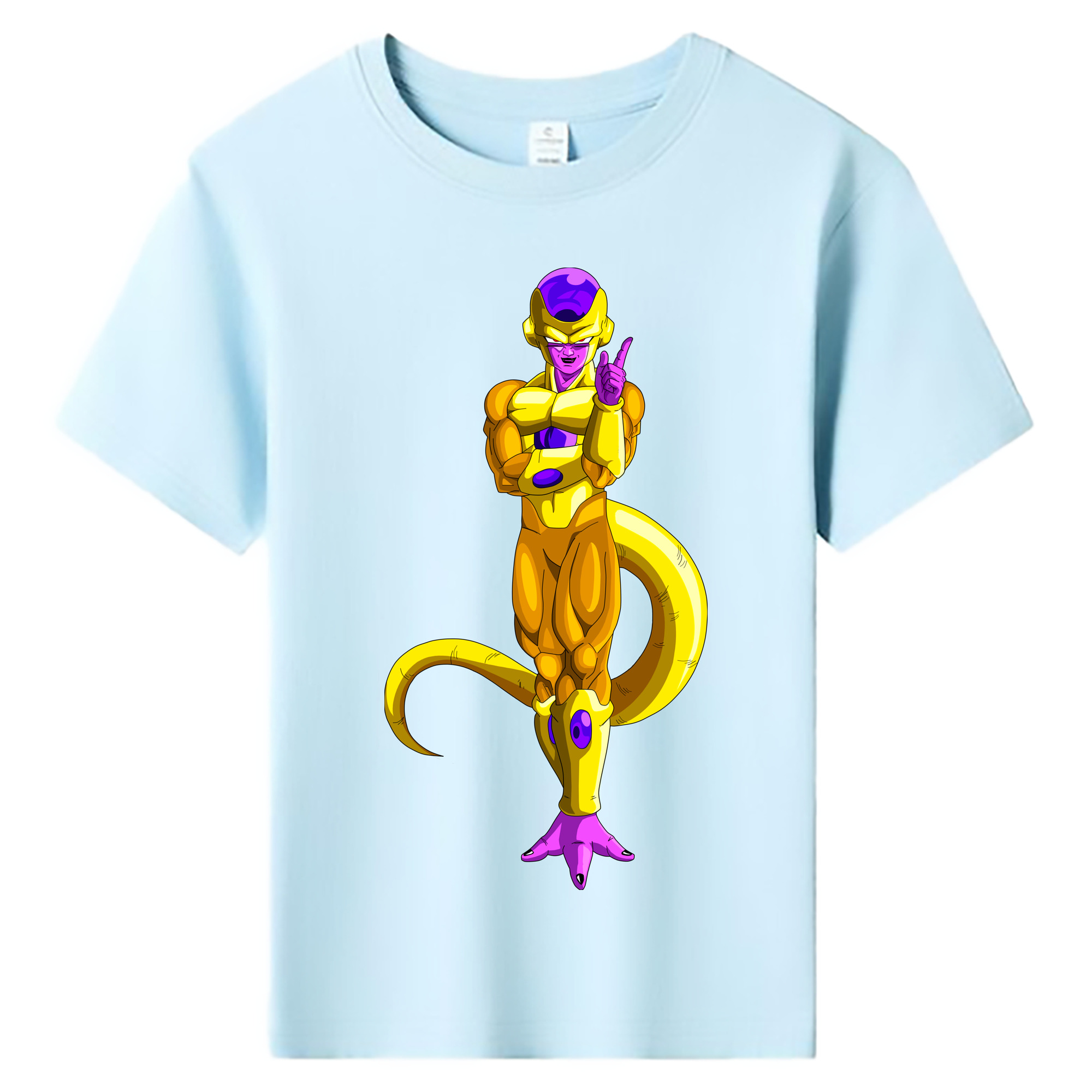 （画像用） ドラゴンボール フリーザ DRAGON BALL Frieza 綿100％キッズTシャツ（フロントプリント）